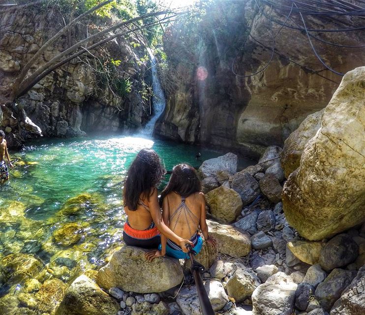 Thankful that this girl is always down for adventure  MyAdventureSeeker ... (Akoura, Mont-Liban, Lebanon)