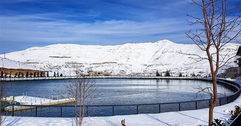 That view ❄️💙🏔🗻 livelovezaarour  zaarourclub  livelovebeirut ... (Zaarour Club)