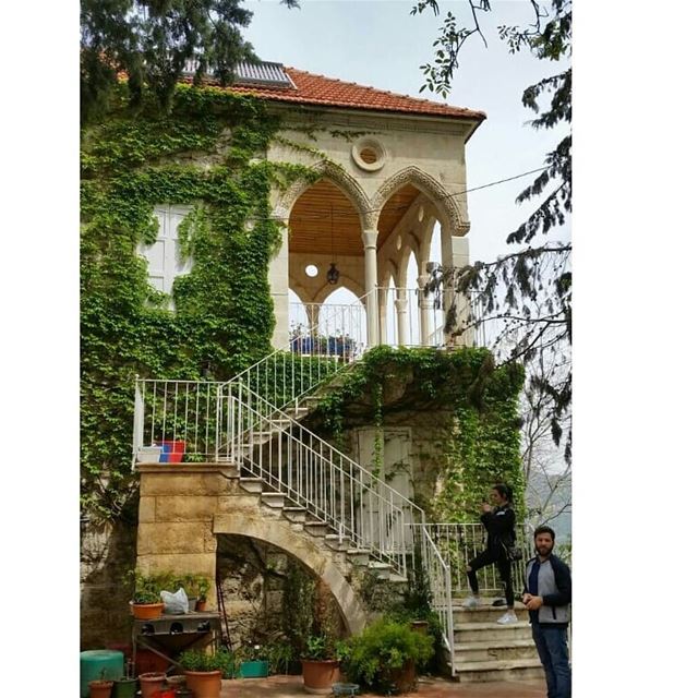 The 200 year old house at  Douma 🏡😍. Architecture ... (Douma, Liban-Nord, Lebanon)