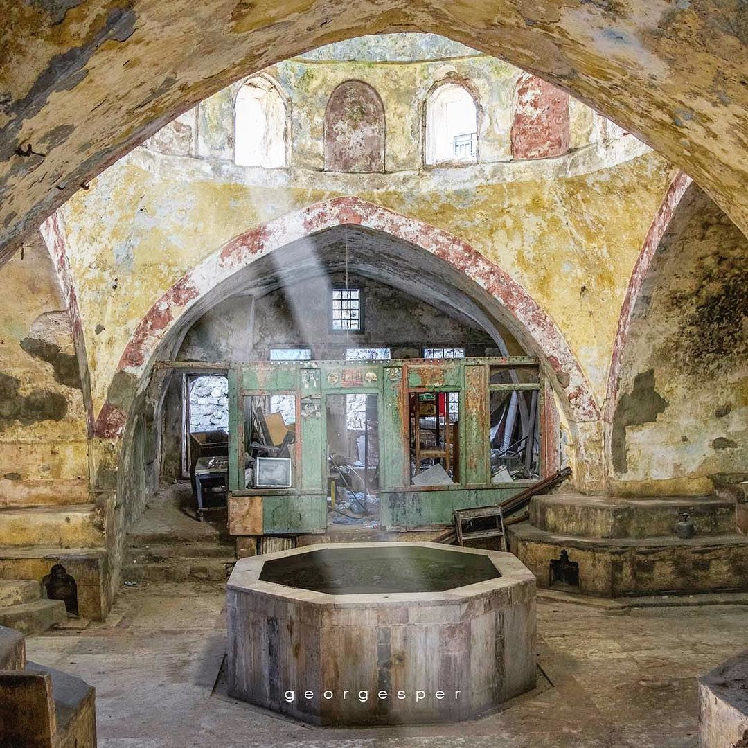 The abandoned Turkish Bath "Hammam El Nouri" in Tripoli, Lebanon 🇱🇧..... (Tripoli, Lebanon)