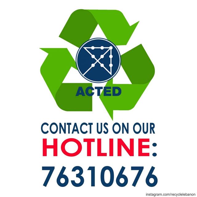 The Acted Waste Management Hotline is at your service. ♻️Looking for a...