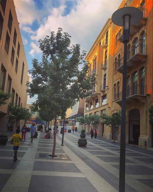 The afternoon knows what the morning never suspected.  livelovebeirut 🎈 (Downtown Beirut)