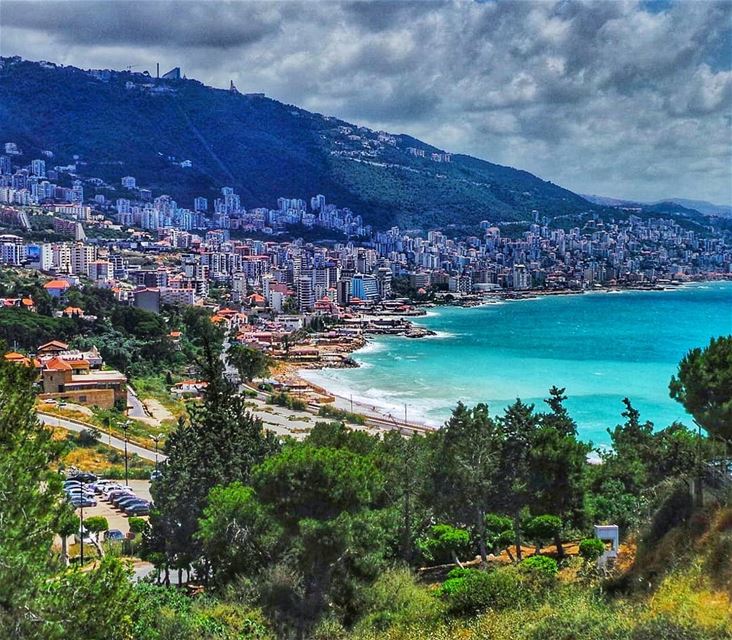 The beautiful bay of Jounieh  jounieh  bay  beautiful  livelovejounieh ... (Jounieh)