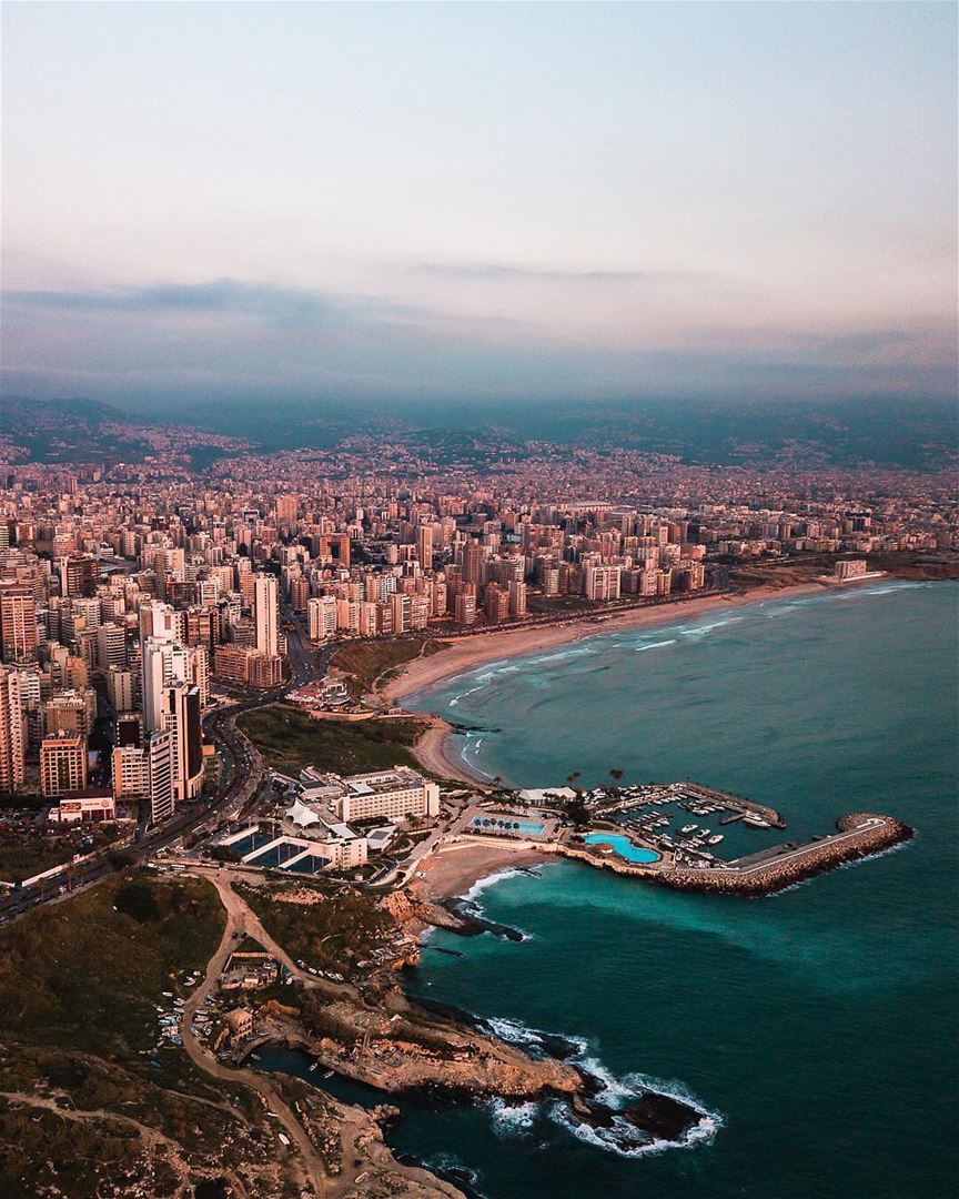 The beautiful coastline of Beirut is not something to be missed!... (Beirut, Lebanon)