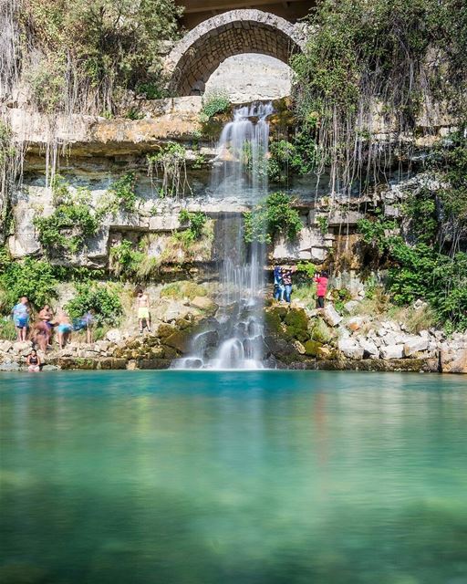 The beautiful waterfall and lake of Afka! Good evening dear friends! We... (Afka, Mont-Liban, Lebanon)