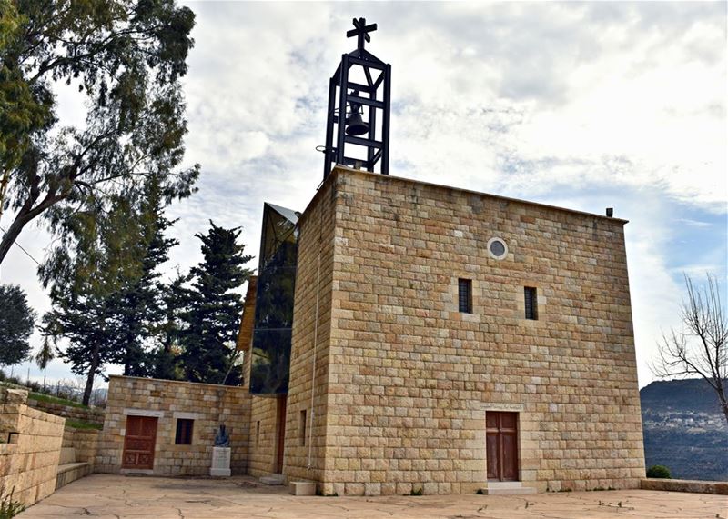 The beautifully renovated Church of St John the Beloved in Ain Trez,... (`Ain Trez, Mont-Liban, Lebanon)