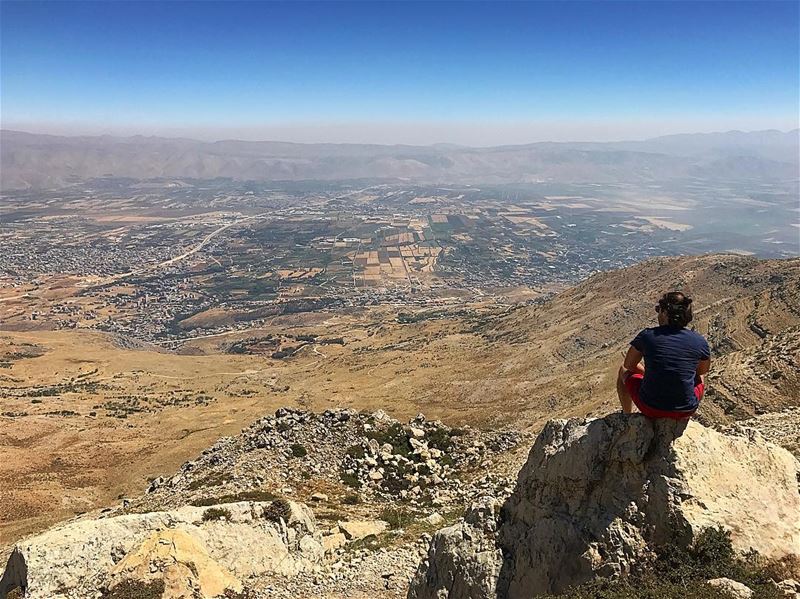 The bekaa up for grabs 🤚26.08.2017... (Jabal el Knîssé)