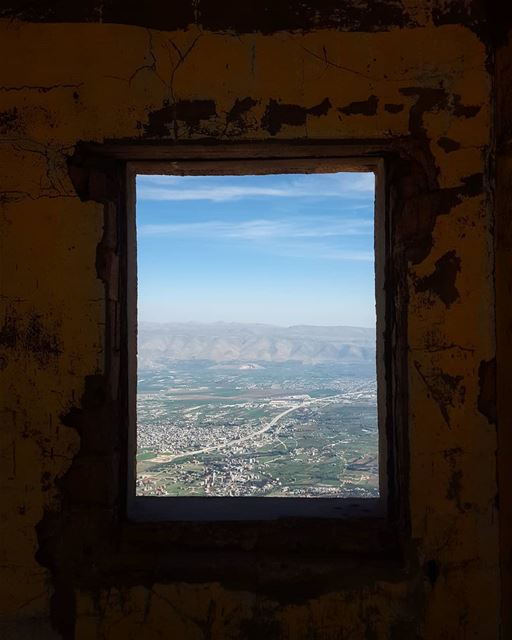 The Bekaa Valley [ F R A M E D ]..... hikinglebanon  hikers  hiking ... (Falougha, Mont-Liban, Lebanon)