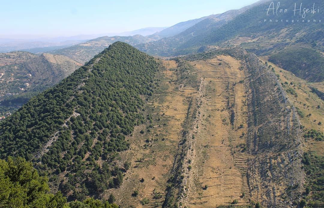 The Best View comes after the Hardest Climb 🏔️... Hseiki  Lebanon ... (Niha, Liban-Nord, Lebanon)