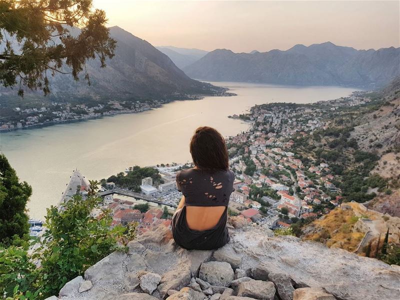 The best views come after the hardest climbs. Hiking along the... (Castel St. John, Illyrian Fort)