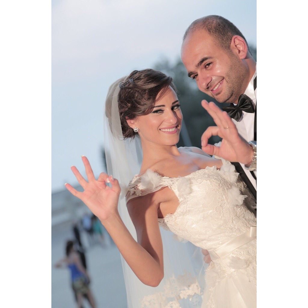 The big day💍👰🤵 swipe left for more pictures☺️  thebigday  weddingday ... (Beirut, Lebanon)