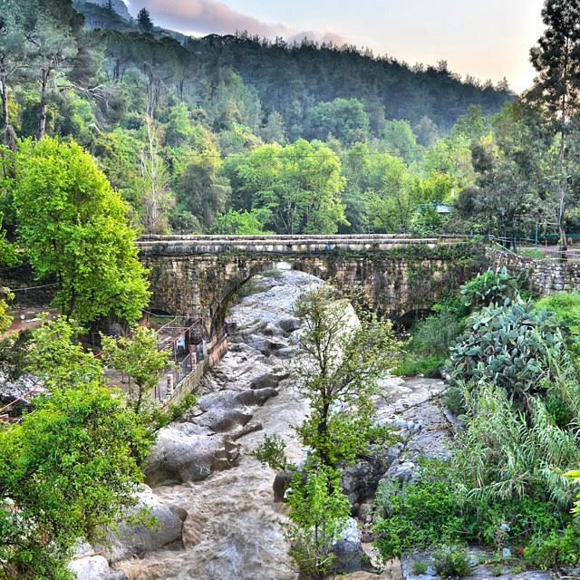 The Bridge Of Al kadi (Jisr AlKadi) Lebanon. ...