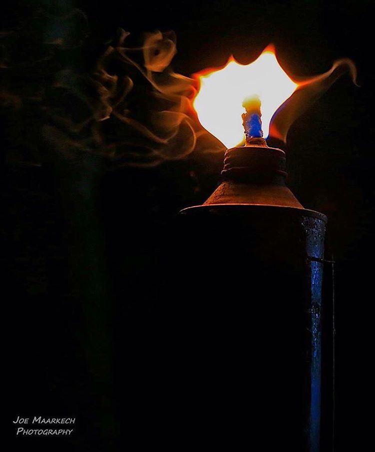 The burning flame is spirit of light.  flame  light  burn  fire  night ...