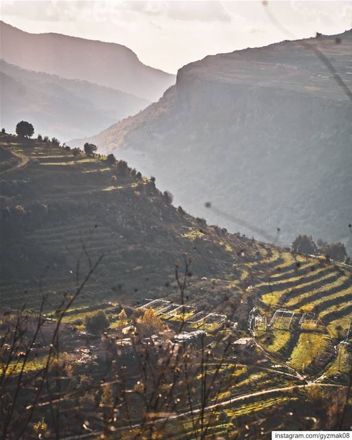 The calm before the storm.Literally.'We were on the road roaming the... (Lebanon)