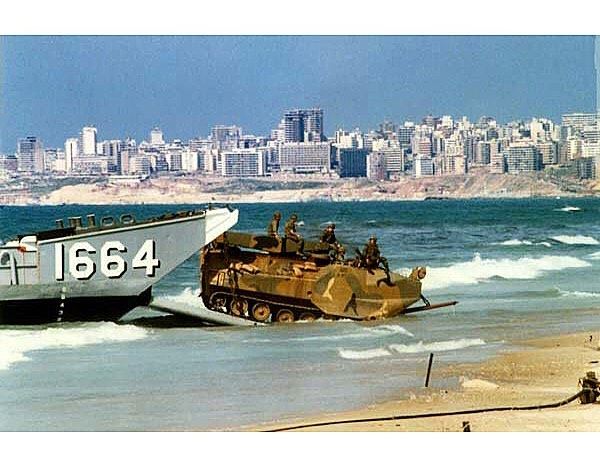 The capital occupation.Ramlet el bayda, Beirut, Lebanon | 1983..... (Beirut, Lebanon)