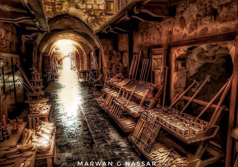 The Carpenters’ Souk.....📍Sidon Old Town, Saida, Southern Lebanon 🇱🇧... (Sidon, Lebanon)