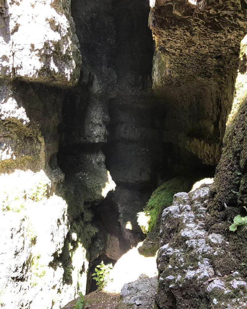 The cave you fear to enter holds the treasure you seek.  lebanesecaves ... (Majdal Tarshish, Mont-Liban, Lebanon)