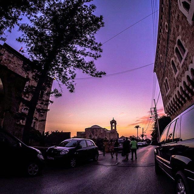 The city roads...