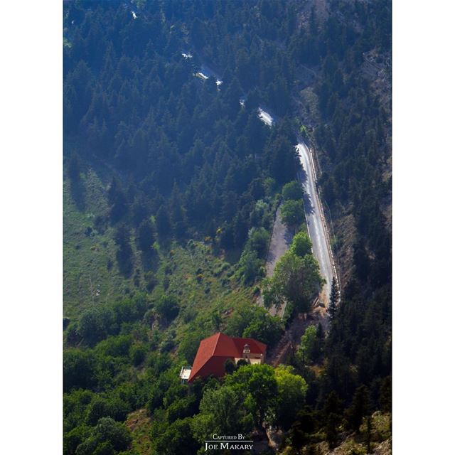 the climb is tough, but the view from the top is worth it . ehden  road ...