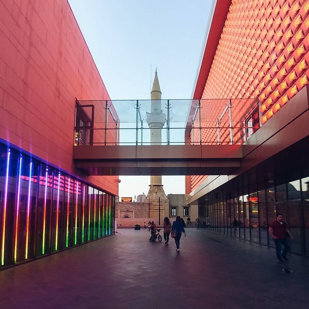 The colorful entertainment centre of Beirut Souks by Valode & Pistre ... (Beirut Souks Cinemacity)