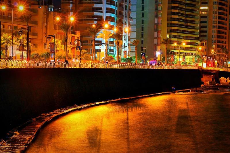 The colors of Beirut night...  lebanon  lebanon_hdr  ig_lebanon ...