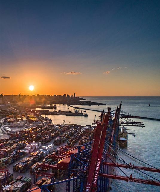 The Connection Between  livelovebeirut 🚢 And The World 🌍... lebanon ... (Port of Beirut)