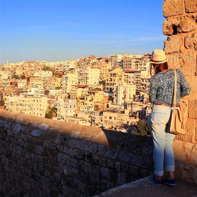 The contemplation of a free soul in the lost city. authentic  old ... (Tripoli, Lebanon)