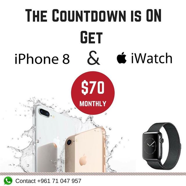 The countdown is finally ON for the brand new iPhone 8 and iPhone 8+. Only...