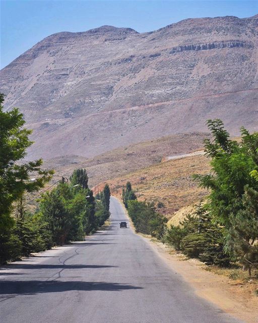 The distinction between the past, present and future is only a stubbornly... (Bcharreh, Liban-Nord, Lebanon)