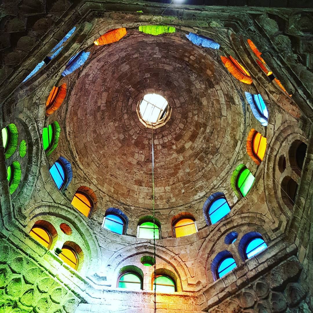 The dome of al burtassi Mosque in Tripoli.  tourlebanon  tourismlebanon ... (Tripoli, Lebanon)