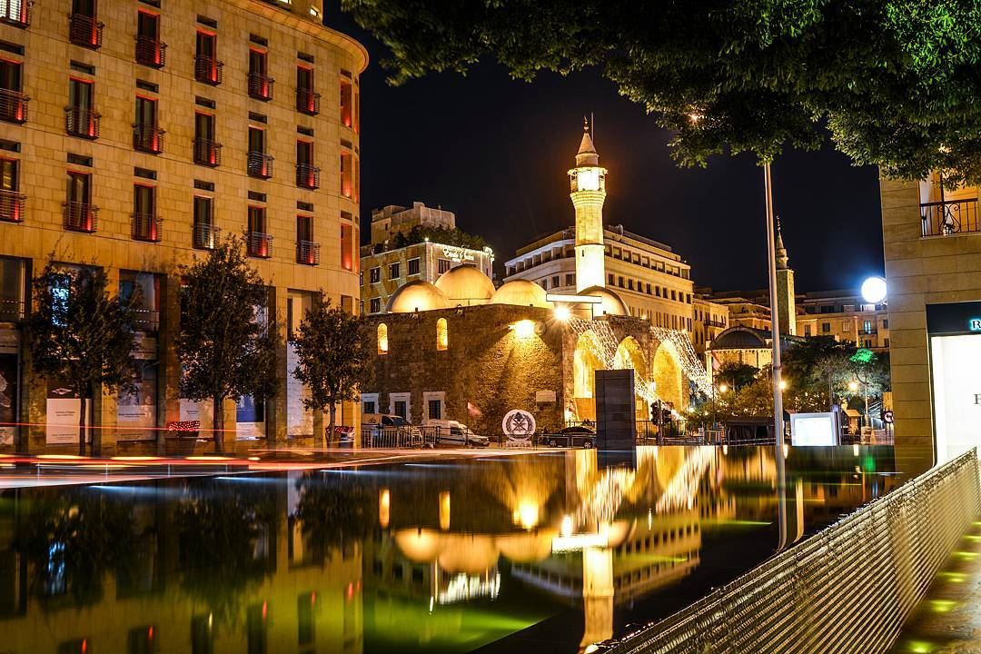 .The Downtown of beirut at night | Good evening dear IGers. Sorry about... (Downtown Beirut)