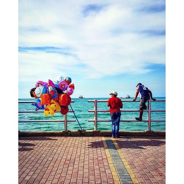 The earth is our playground 🎈🎏 [Photo by @ashraf_nas] (Sidon, Lebanon)