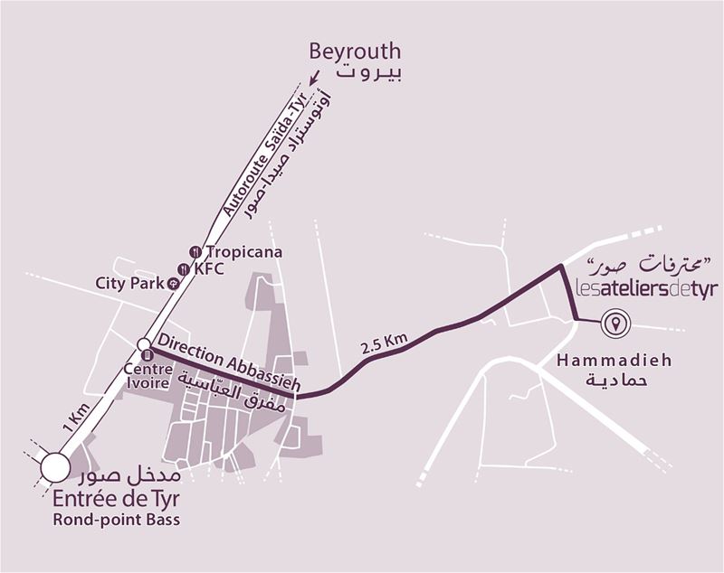 The exact location @latelierrestauranttyr (L’atelier Restaurant Tyr)