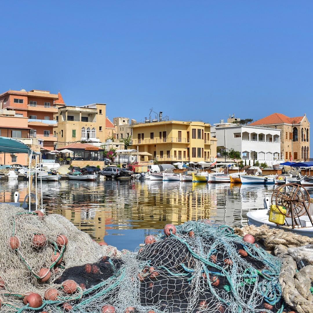 The fishing harbor 🎣🛶🎨•••••••••••••••••••••••••••• fishing  harbor ... (Tyre, Lebanon)