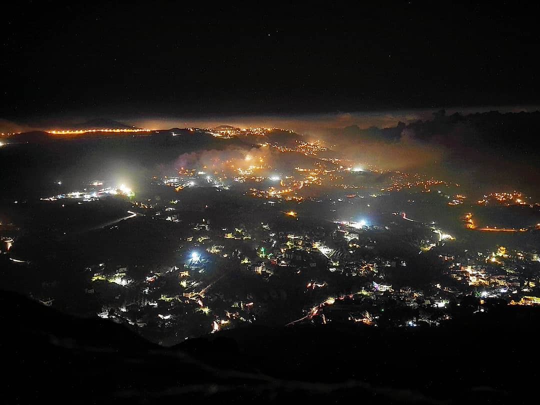 "The fog has risen from the sea and crownedThe dark, untrodden summits of... (Mount Lebanon Governorate)