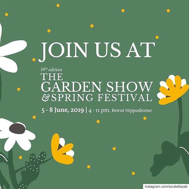 The Garden Show was where the first Souk El Tayeb was born back in 2004,... (The Garden Show & Spring Festival)