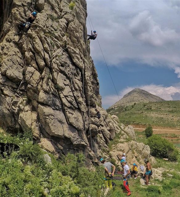 The goal of our community is a lot more than just teaching you rock... (El Laklouk, Mont-Liban, Lebanon)