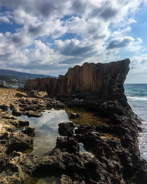 The great  Phoenician  Wall at  Batroun 🇱🇧  livelovebatroun ... (Batroûn)