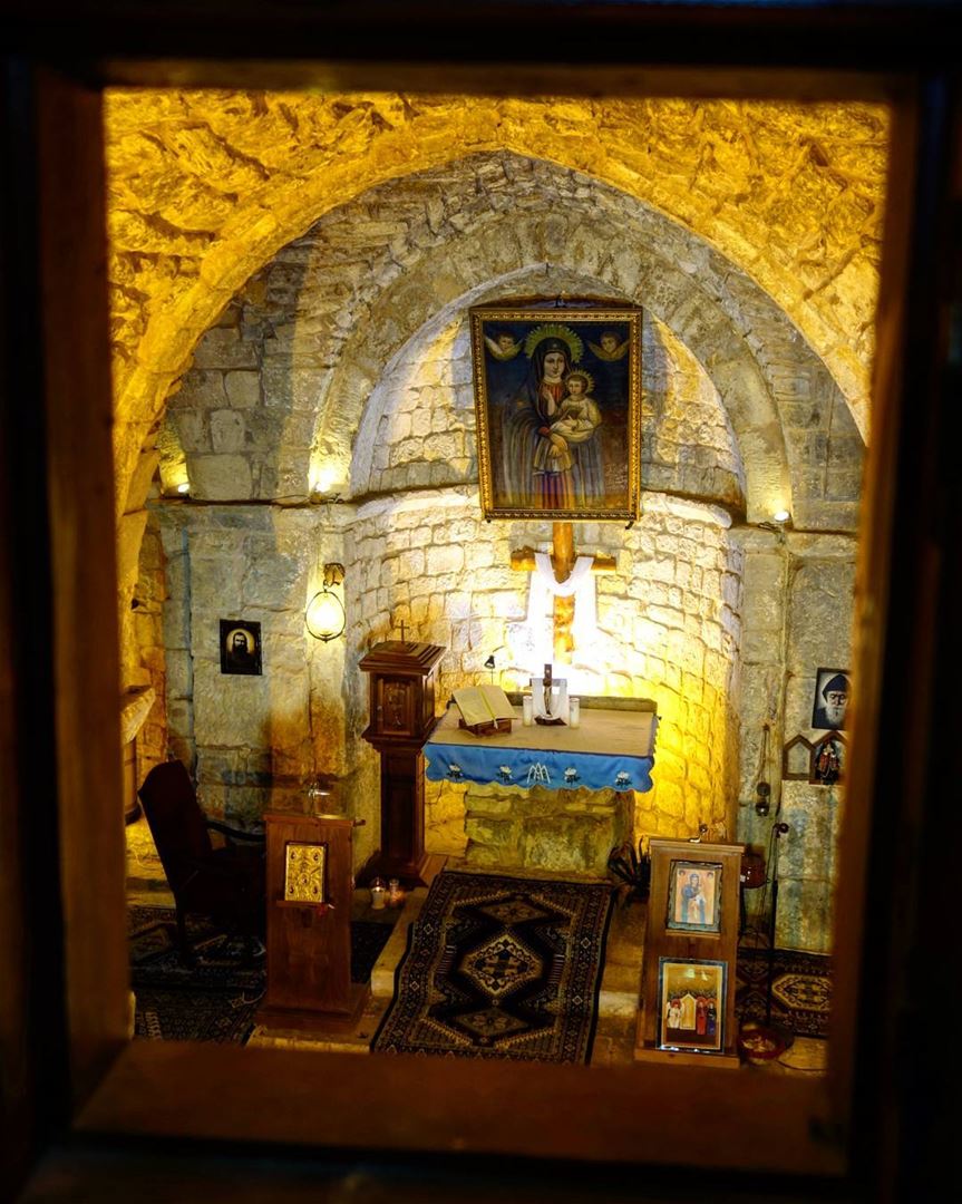 The  icon of Our Lady of Ilige, also known as Our Lady of the  Maronites... (Saydet Elij Mayfouk)
