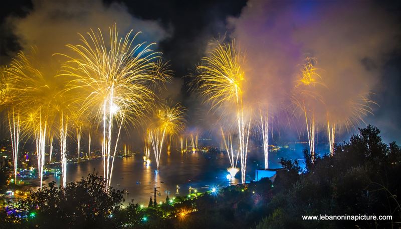 The Jounieh International Festival Fireworks (The second one)