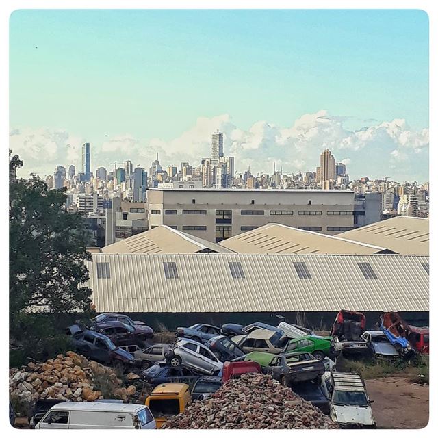 🇱🇧 The junk yard! uglybeirut  uglycity  beirut  lebanon ...