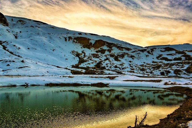 The kind of fire that heals the soul...  lebanon  sunset  mountains ...