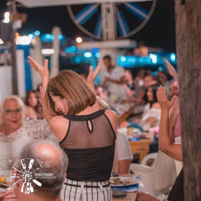 The kind of vibes we offer! See you tonight.-- chezfouad  anfeh ... (Chez Fouad)
