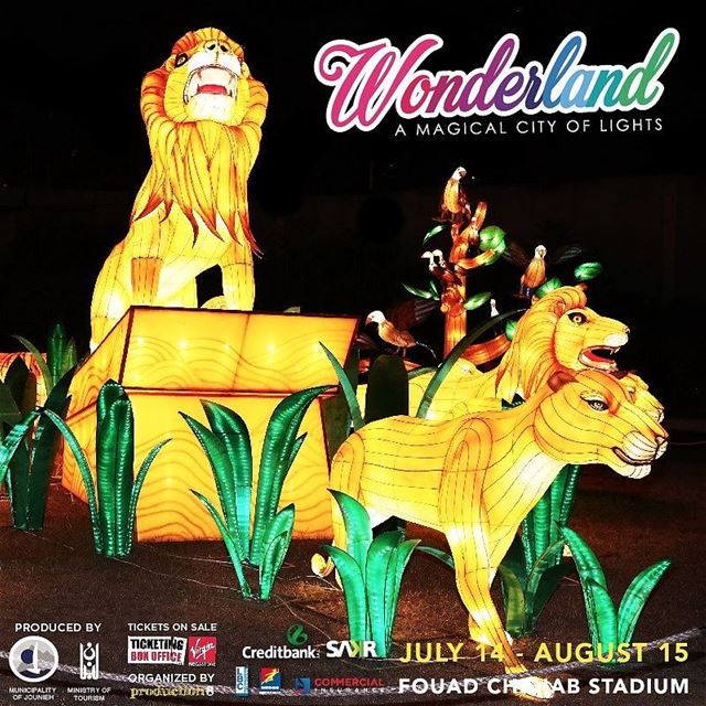 The King of the jungle has arrived!Visit WONDERLAND "A Magical City of...