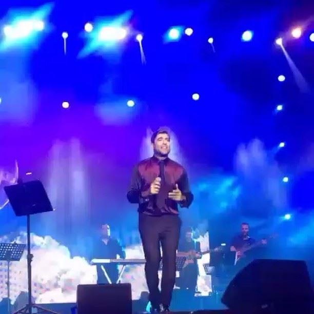 the king wael kfoury at beirut festival @waelkfoury waelkfourynews