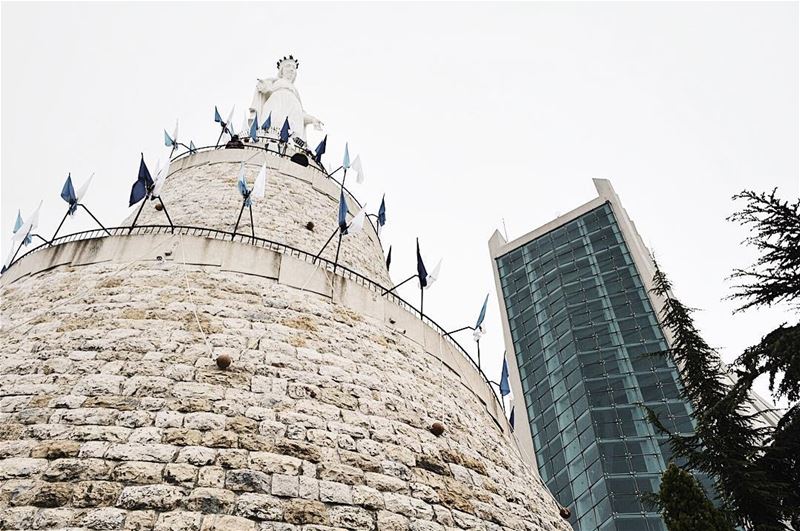 The Lady of Lebanon. ... (Harîssa, Mont-Liban, Lebanon)