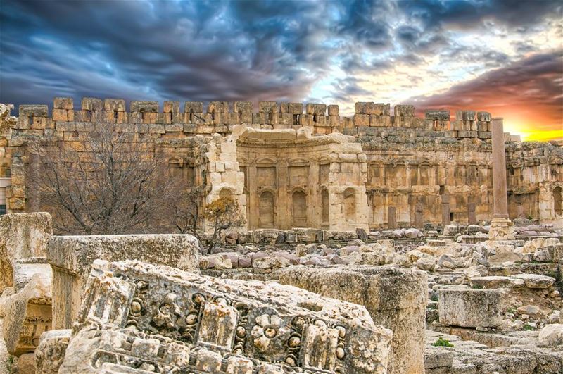 The largest and most noble Roman temples ever built, they are also among... (Baalbek, Lebanon)