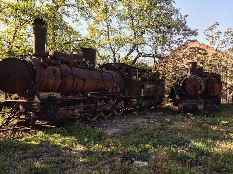 The last stop. 🚂  abandonedtrain  abandonedplaces  exploring  lebanon ...