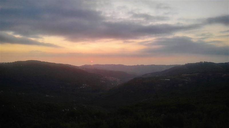 The last summer sunset  lebanon  summer  summerend  sun  sunset ... (Qarnayel)