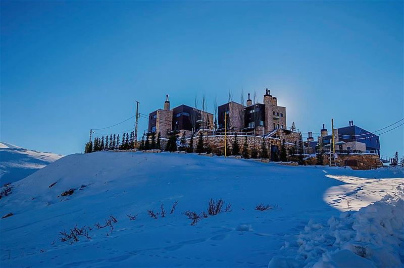 The last winter photo  faraya  farayamzaar  lebanon  lebanoninapicture ... (Faraya Mzaar)